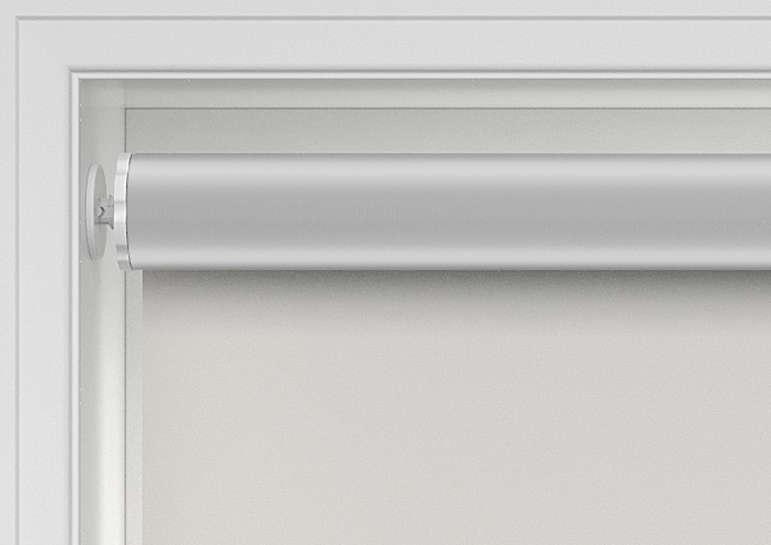 Solari (Blackout), Soft Grey - Twist&Fit Roller Blind - Image 9